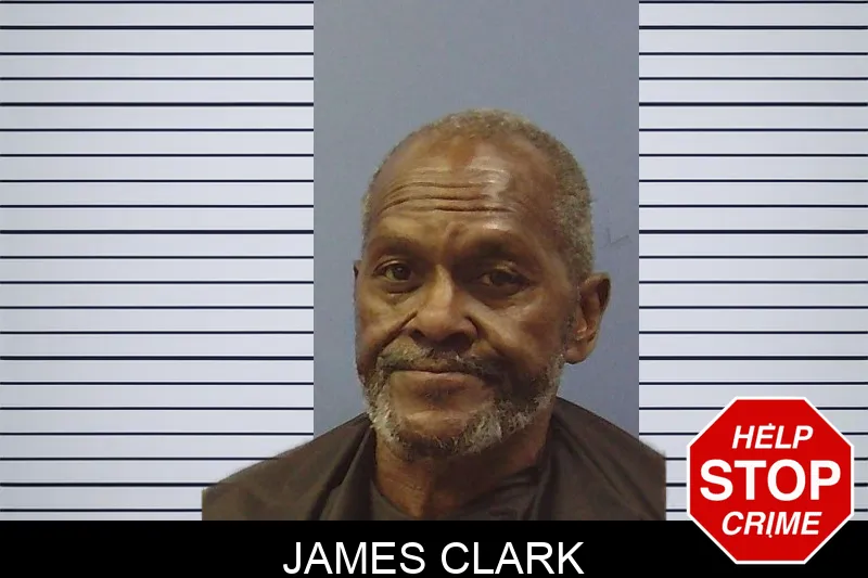 James Clark mugshot
