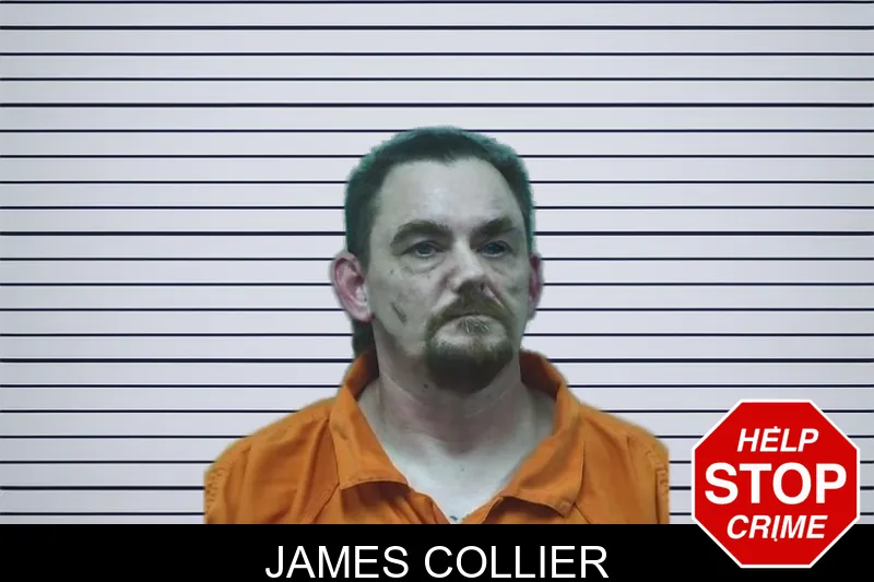James Collier mugshot