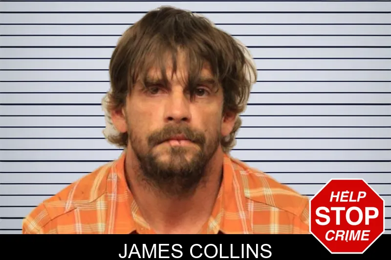 James Collins mugshot