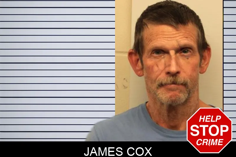James Cox mugshot