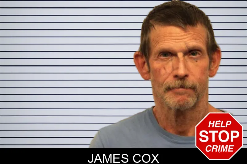 James Cox mugshot