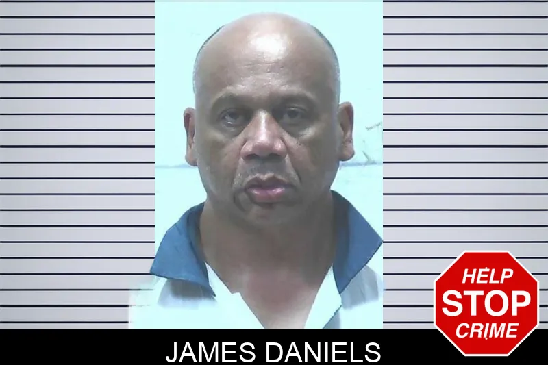 James Daniels mugshot