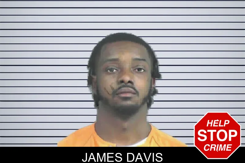 James Davis mugshot