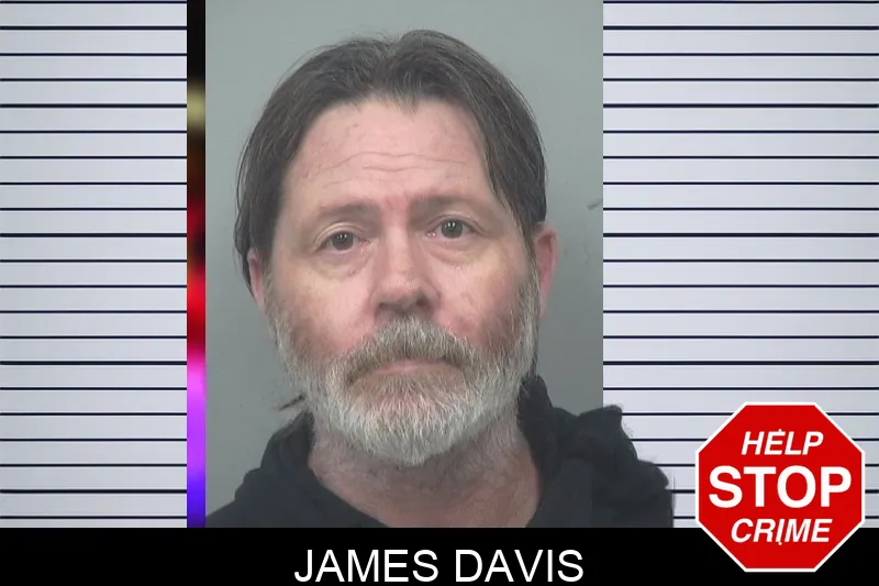 James Davis mugshot