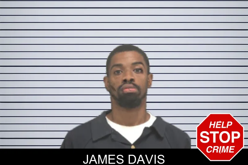 James Davis mugshot