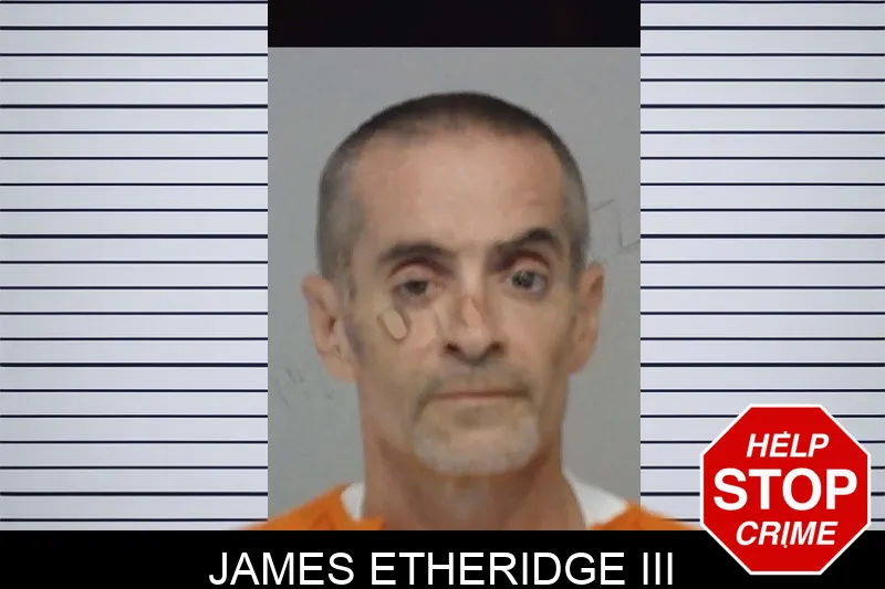 James Etheridge III mugshot