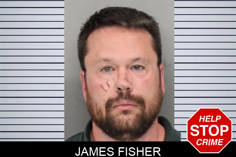 James Fisher mugshot
