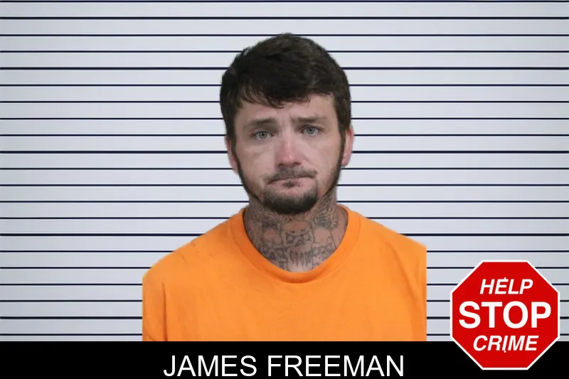 James Freeman mugshot