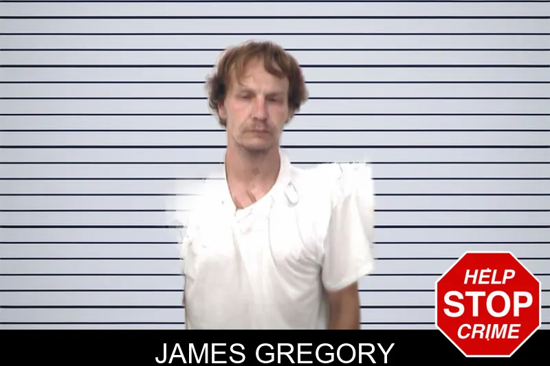 James Gregory mugshot