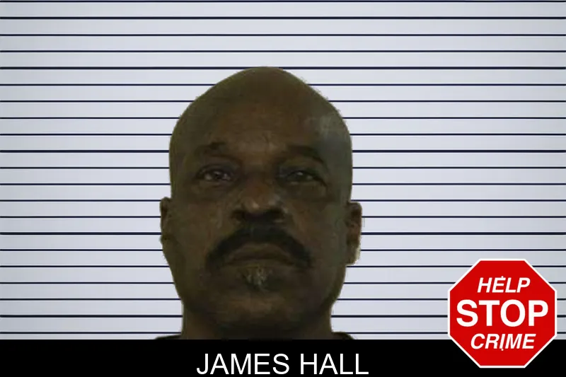 James Hall mugshot