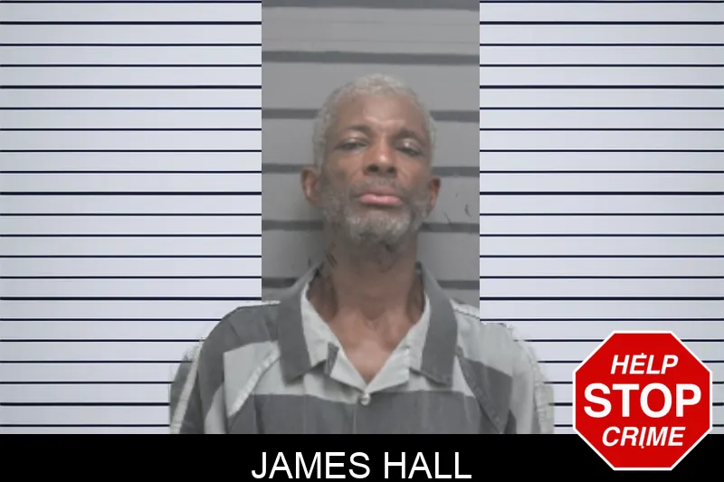 James Hall mugshot