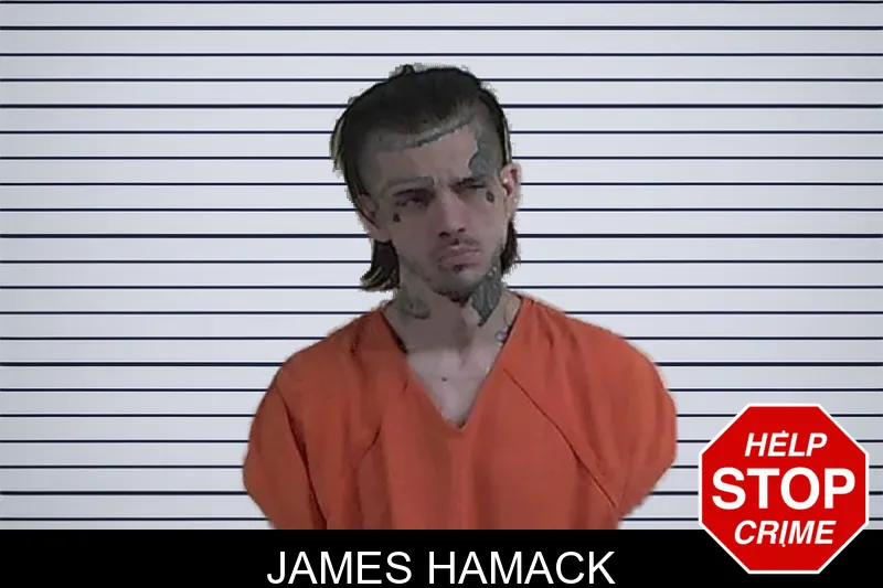 James Hamack mugshot
