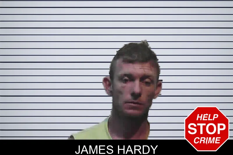 James Hardy mugshot