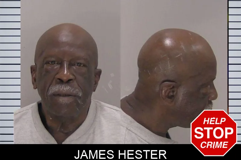 James Hester mugshot