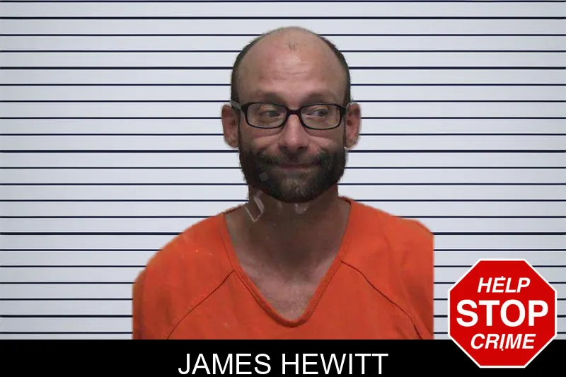 James Hewitt mugshot