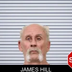 James Hill mugshot