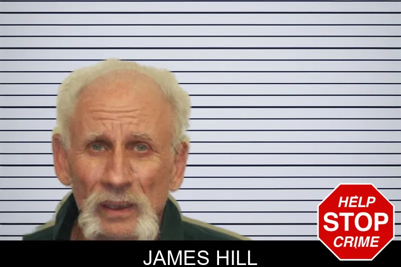 James Hill mugshot