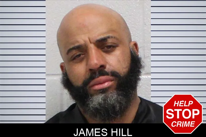 James Hill mugshot