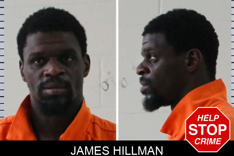 James Hillman mugshot