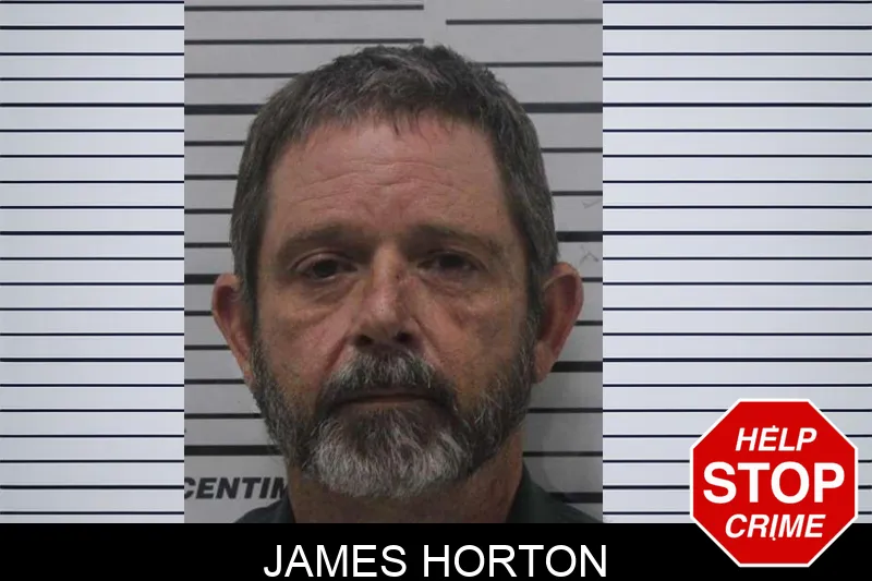 James Horton mugshot