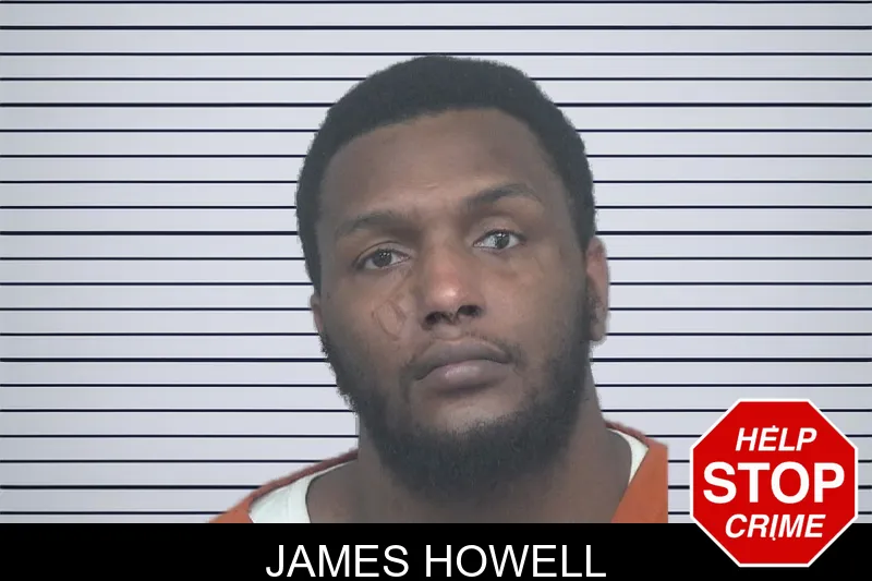James Howell mugshot