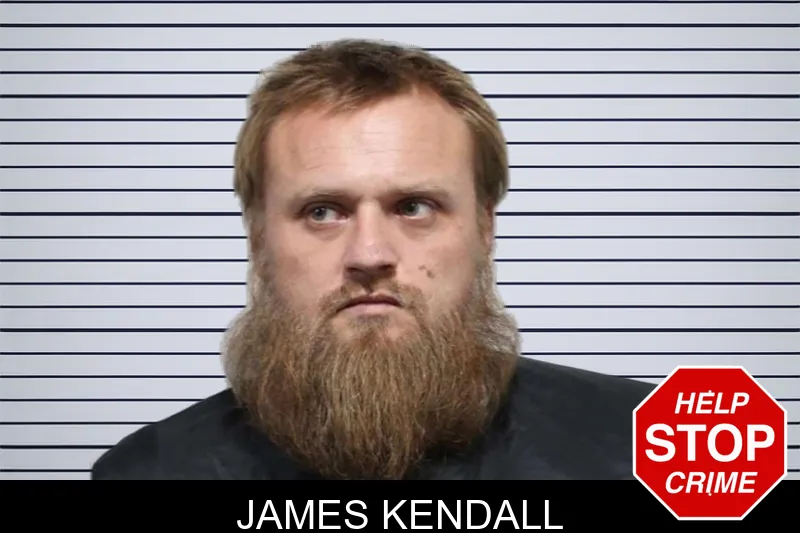 James Kendall mugshot