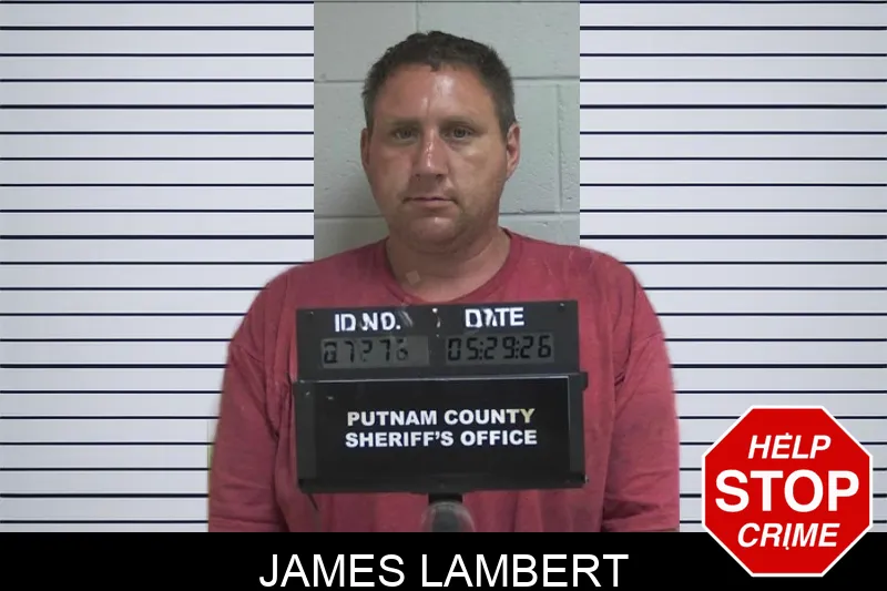 James Lambert mugshot