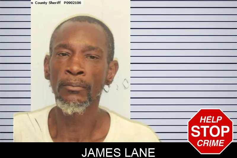 James Lane mugshot