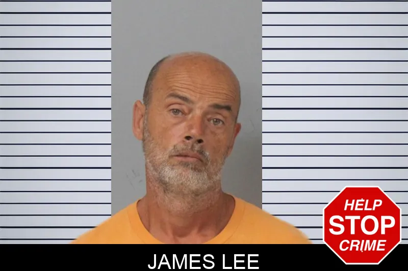 James Lee mugshot