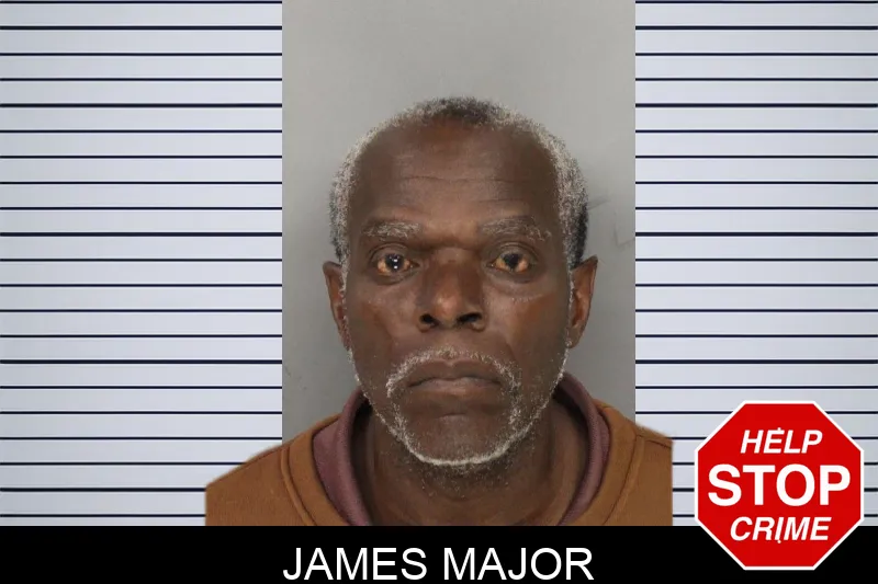 James Major mugshot