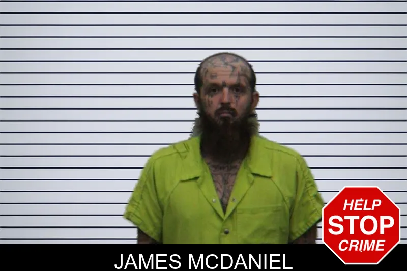 James McDaniel mugshot