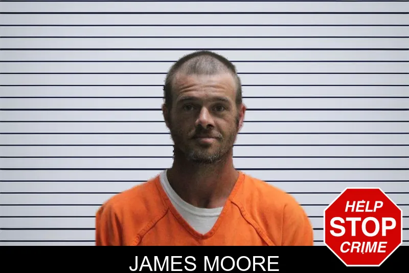 James Moore mugshot