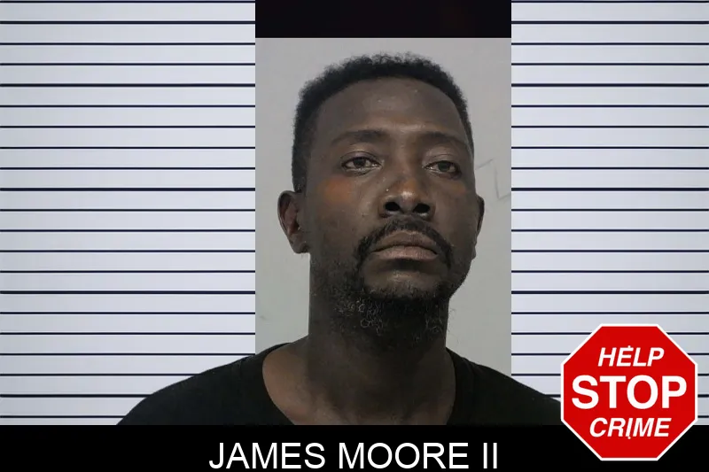 James Moore II mugshot