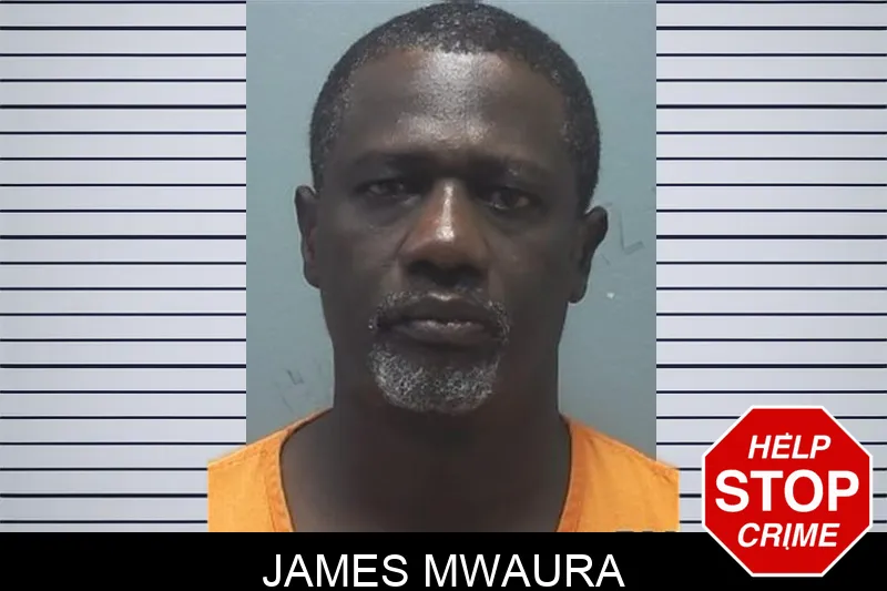 James Mwaura mugshot