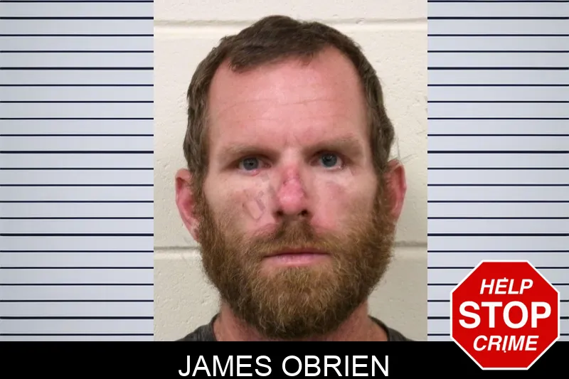 James Obrien mugshot