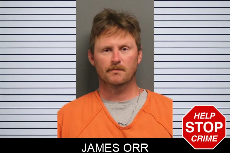 James Orr mugshot