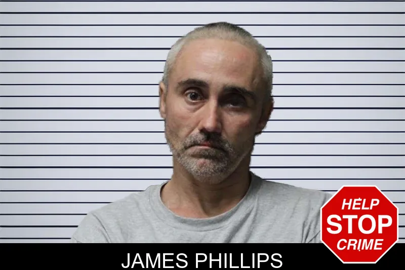 James Phillips mugshot