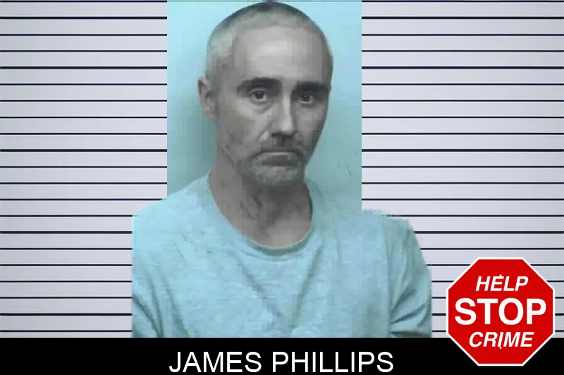 James Phillips mugshot