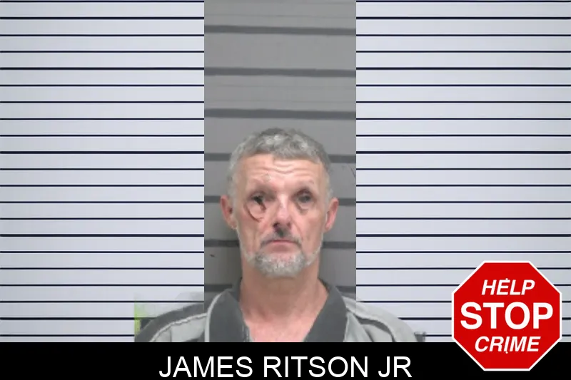 James Ritson Jr mugshot
