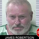 James Robertson mugshot