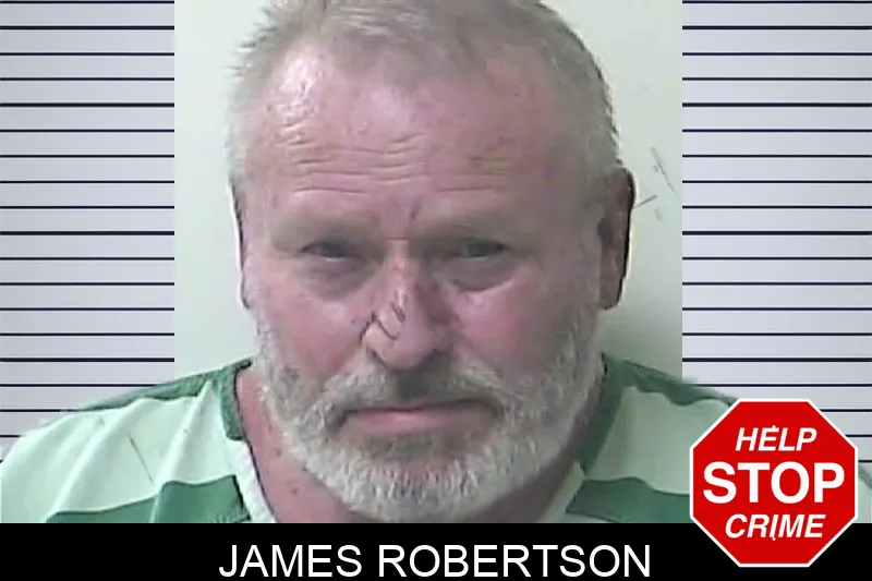 James Robertson mugshot