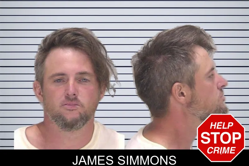 James Simmons mugshot