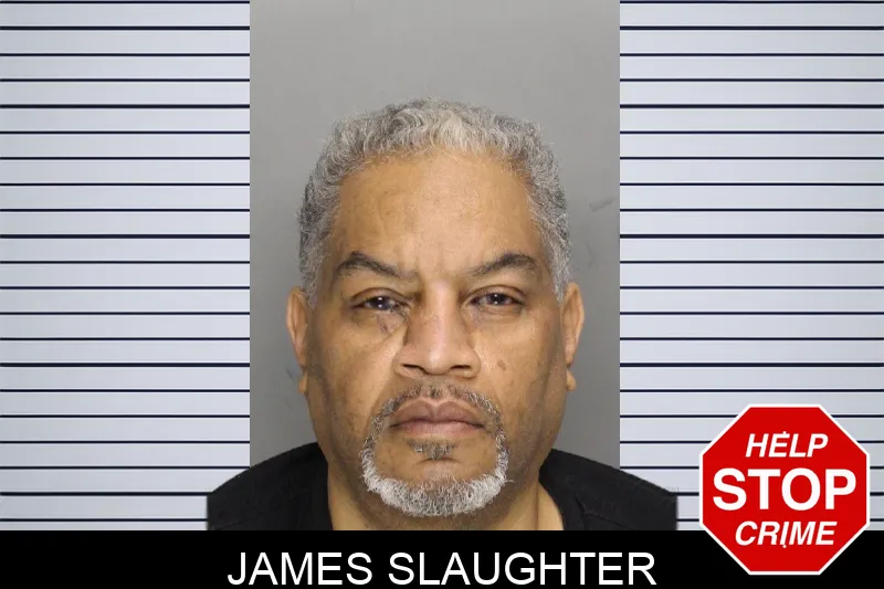 James Slaughter mugshot