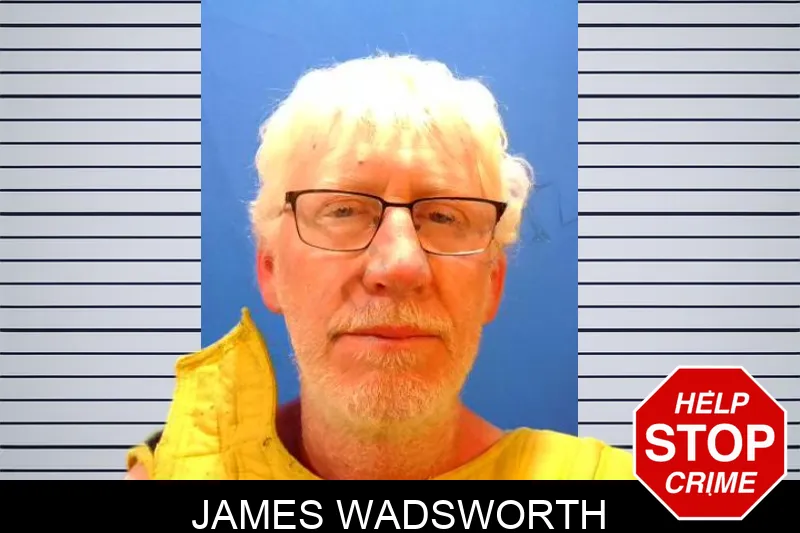James Wadsworth mugshot