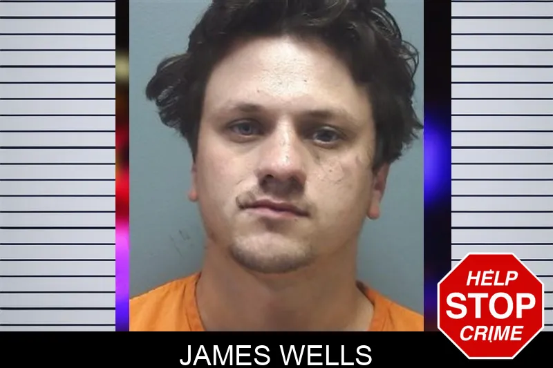 James Wells mugshot