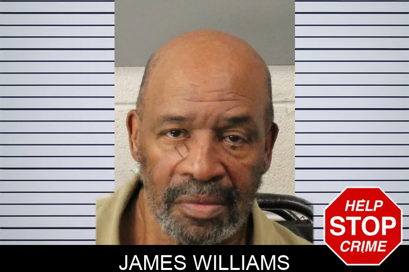 James Williams mugshot