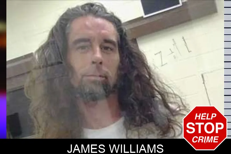 James Williams mugshot