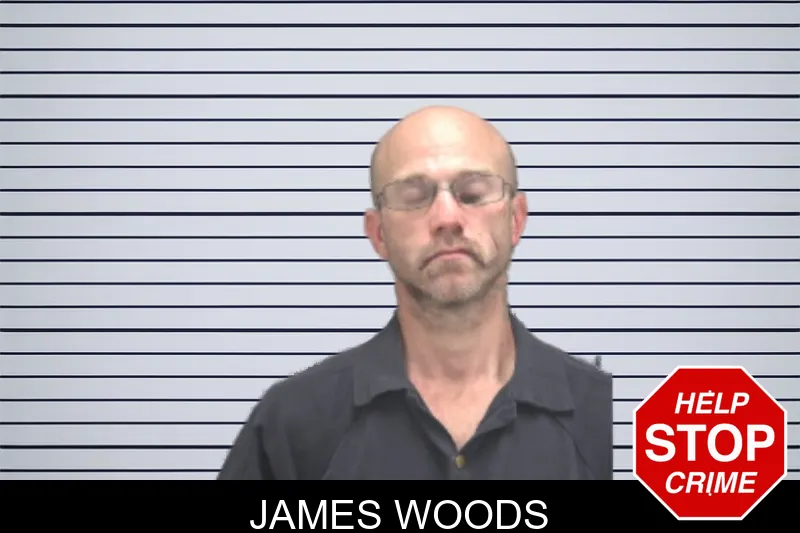 James Woods mugshot