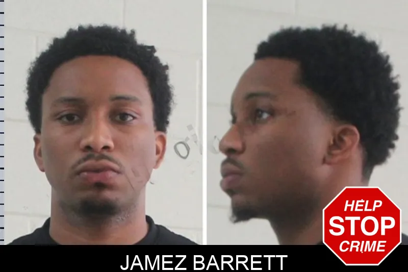 Jamez Barrett mugshot