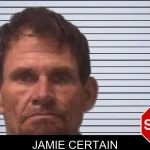 Jamie Certain mugshot
